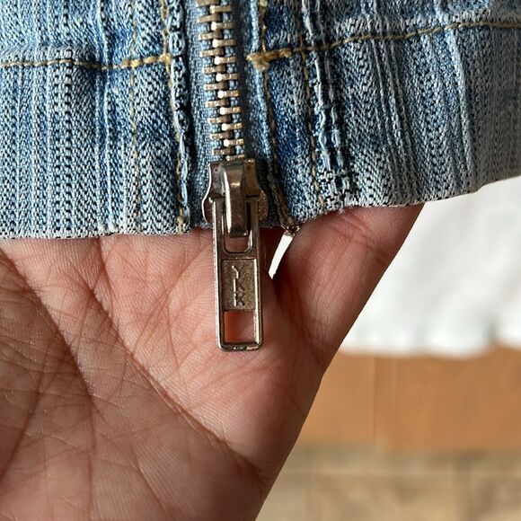 Vintage The Blues Denim Button Jacket Size 2X - Picture 9 of 15